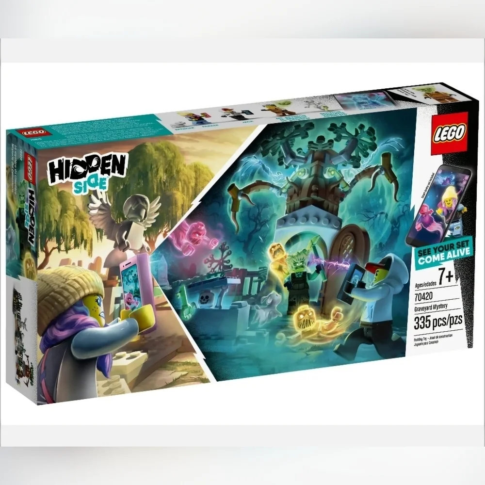 LEGO Hidden Side Augmented Reality (AR) Graveyard Mystery 70420 (335 Pieces)